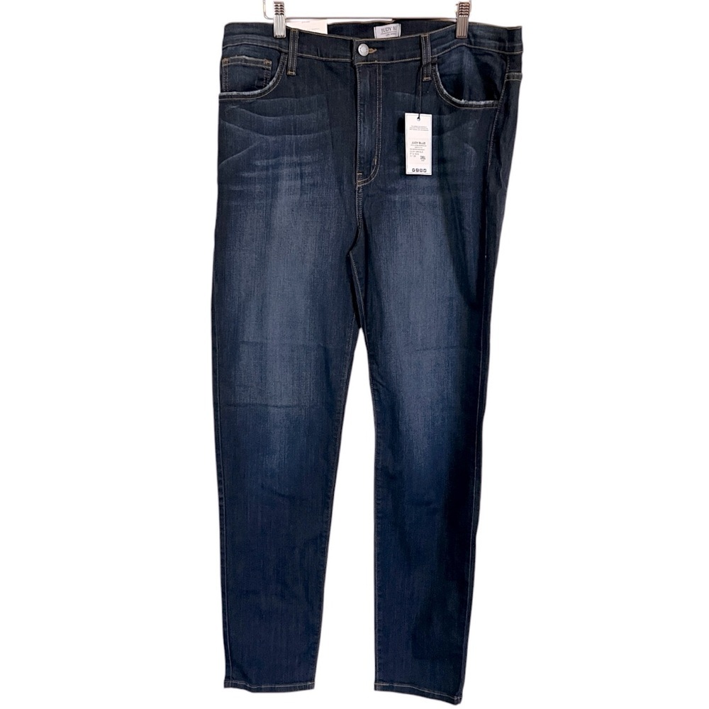 NWT Judy Blue Women’s High Waisted Rayon Skinny Size 3XL - Picture 2 of 11